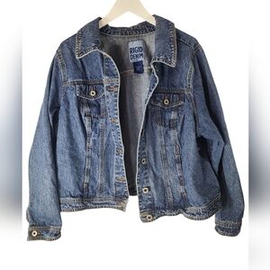 Rigid Denim Jacket Size 22/24 unisex- Vintage